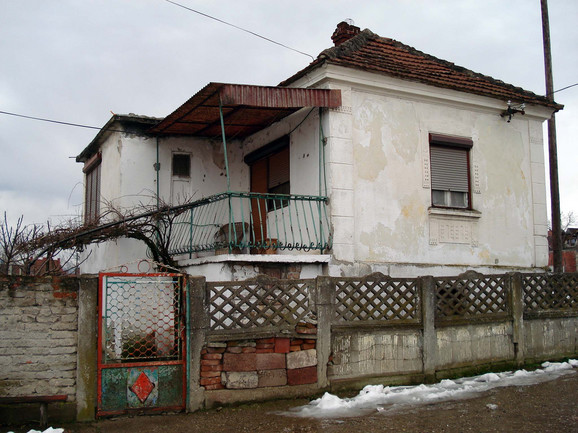 Kuća u selu Glogovica u kojoj se desilo ubistvo