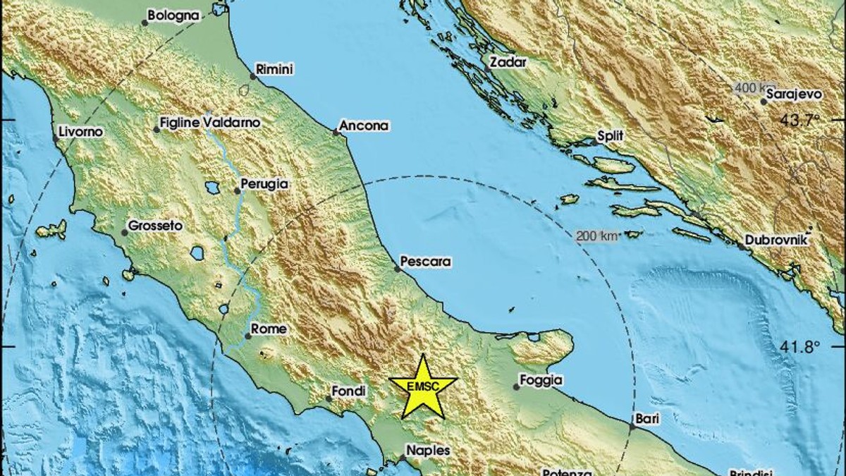 Zemljotres Italija