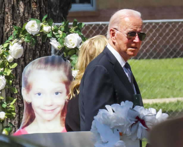 Joe Biden w Uvalde