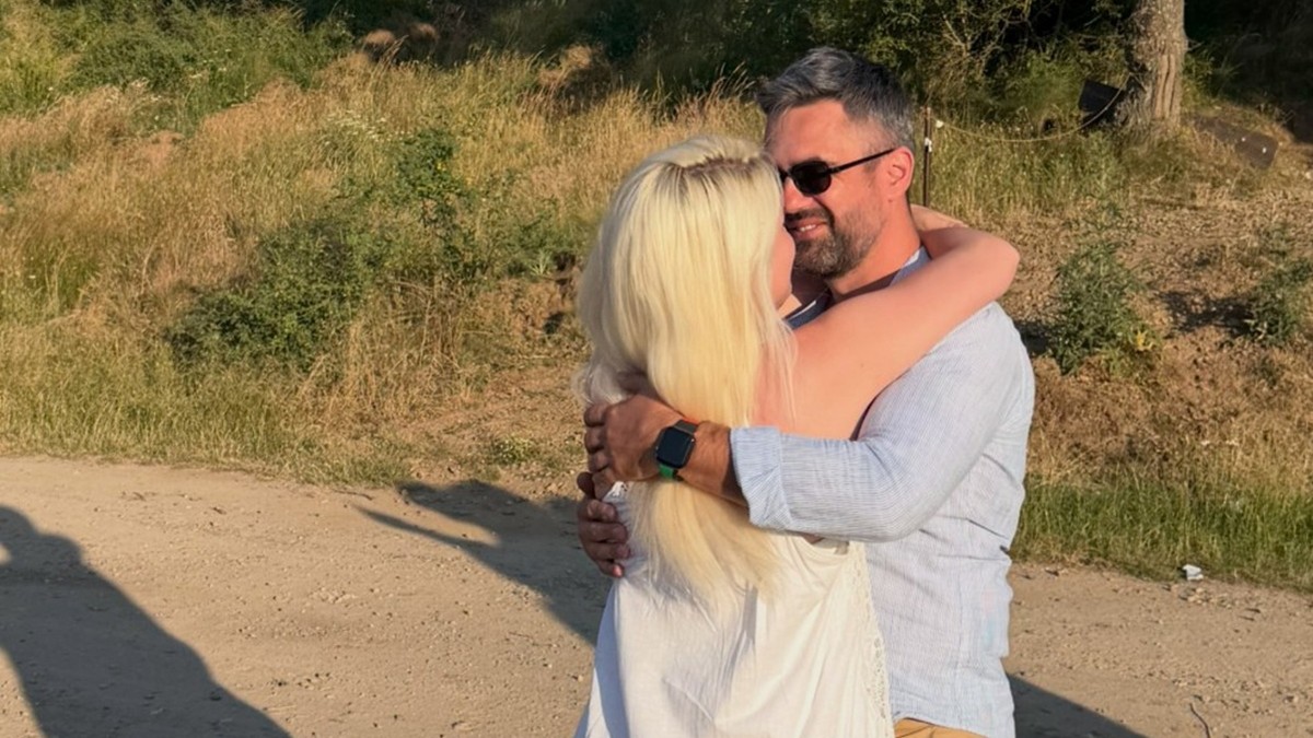 Natalija Stamenković sa mužem
