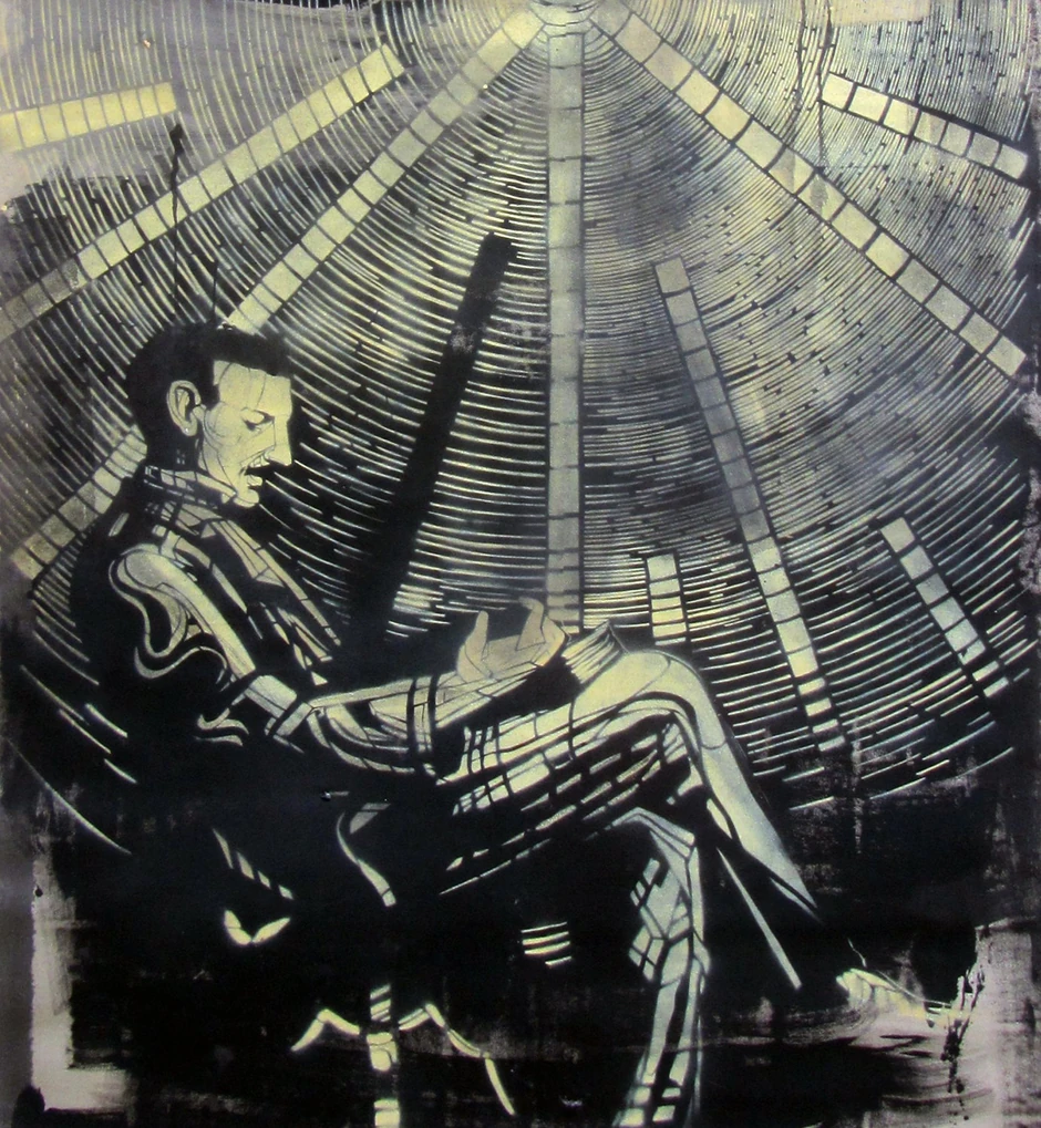 Rad sa izložbe Pavla Cvijovića