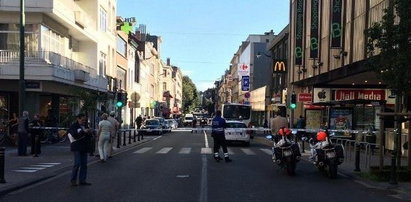 Atak nożowniczki w Brukseli. Trzy osoby ranne