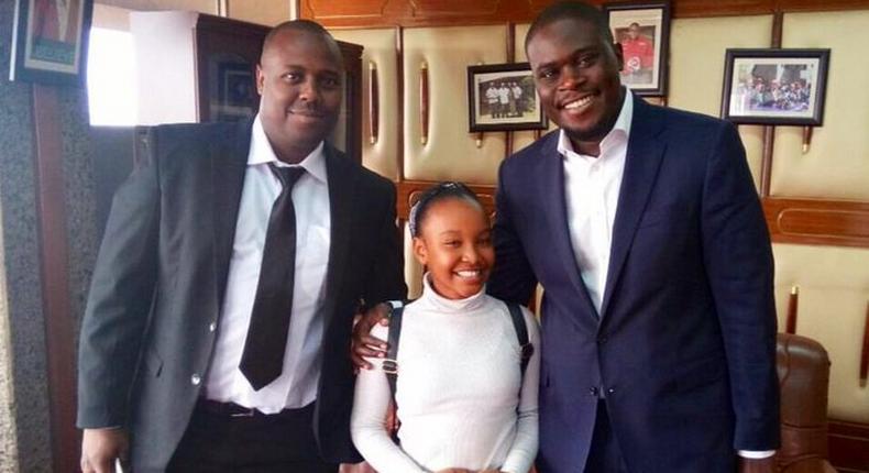  JoeMwangi, Wendy Waeni and Sakaja. Senator Mutula Kilonzo offers to represent Wendy waeni 