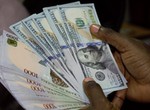 Naira falls to ₦1670.65 per Dollar at official market, records 4.41% loss