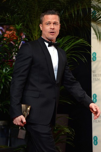 Brad Pitt na gali BAFTA 2014