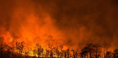 Ogromny pożar w Chorwacji