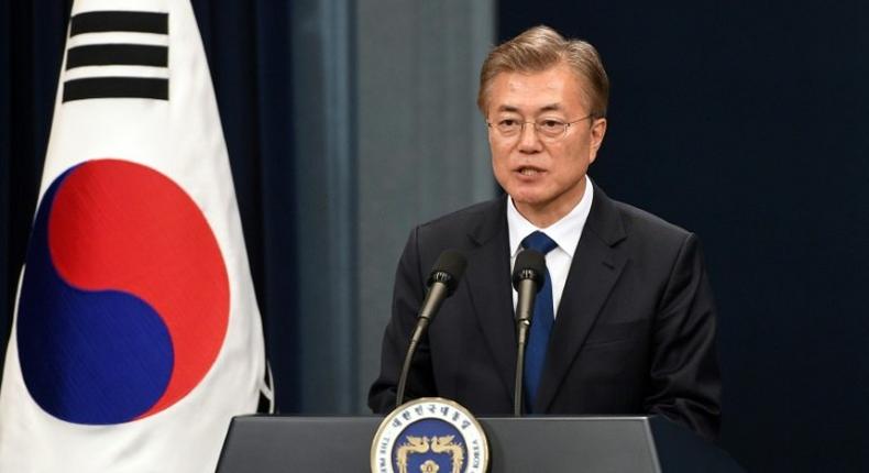 South Korea's newly elected president, Moon Jae-In, said he would fly to Washington immediately if neededSouth Korea's newly elected president, Moon Jae-In, said he would fly to Washington immediately if needed