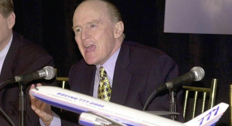 Dubbed the manager of the century by Fortune magazine in 1999, Jack Welch (pictured 2000) transformed GE into a sprawling conglomerate during his two decades as chief executive