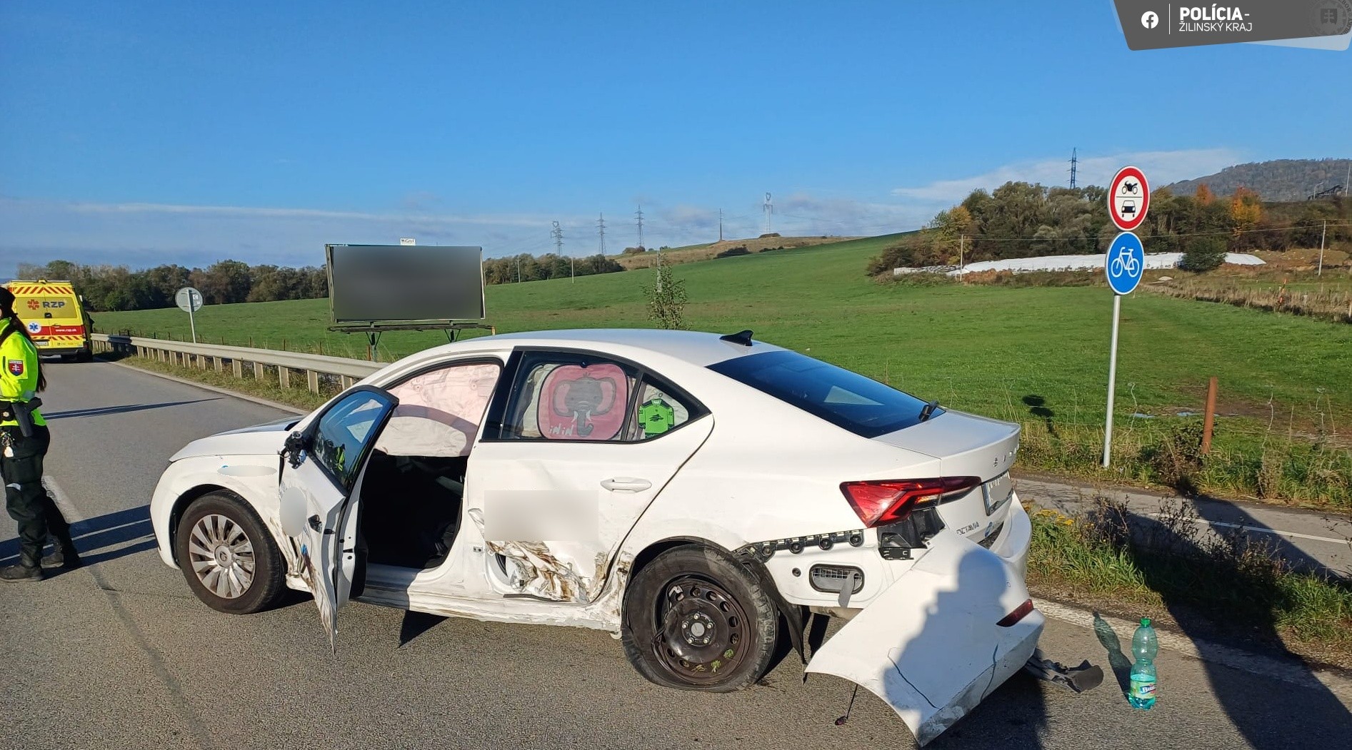Pri rannej dopravnej nehode neďaleko Žiliny zomrela 53-ročná žena.