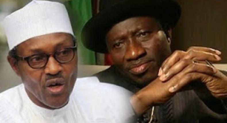 President Goodluck Jonathan and his main contender Muhammadu Buhari 