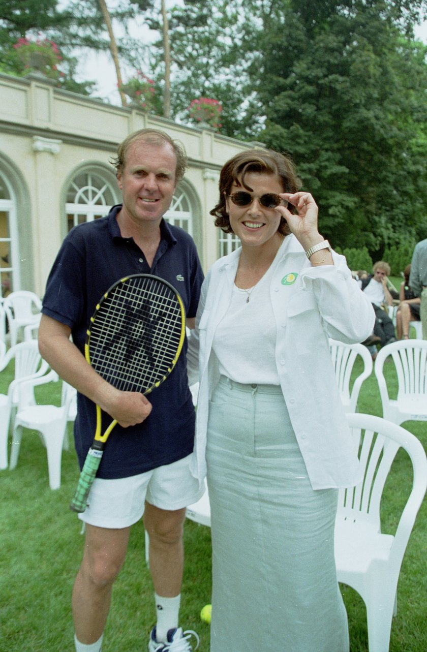 Wojciech Fibak i Alicja Resich-Modlińska