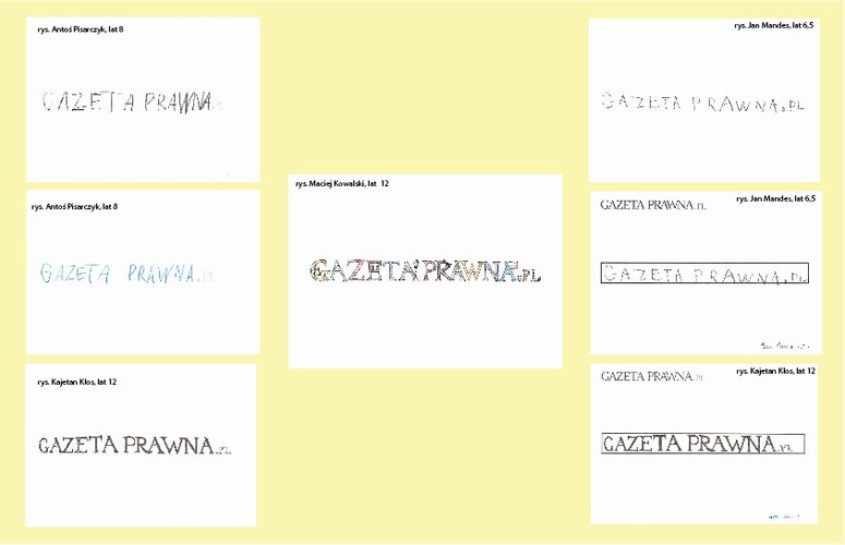 Infor BIZNES Sp. z o.o., wydawca „Dziennika Gazety Prawnej”, wspiera podopiecznych Fundacji „Na ratunek dzieciom z chorobą nowotworową” i Fundacji Siepomaga. Dzięki licytacji prac plastycznych, które powstały w siedzibie redakcji „Dziennika Gazety Prawnej” i zilustrowały wydanie gazety 1 czerwca, w Dniu Dziecka, chcemy pomóc małym podopiecznym fundacji. Oprawione prace są zaopatrzone w specjalną informację o dacie publikacji i logo gazety. Niech staną się inspiracją do gestów solidarności i poprzez zawartą w nich dziecięcą radość i energię dadzą impuls do dzielenia się dobrem. Ofiarujmy wsparcie tym najmłodszym, którzy najbardziej go potrzebują.