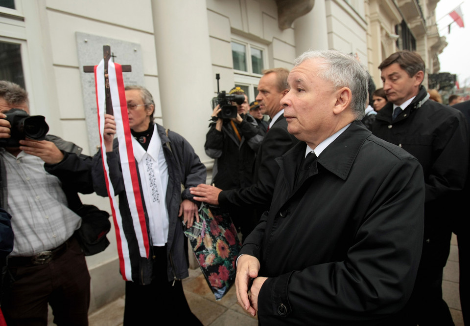 Prezes PiS Jarosław Kaczyński, fot. PAP/Leszek Szymański