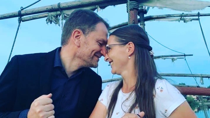 Igor Matovič s manželkou Pavlínou.