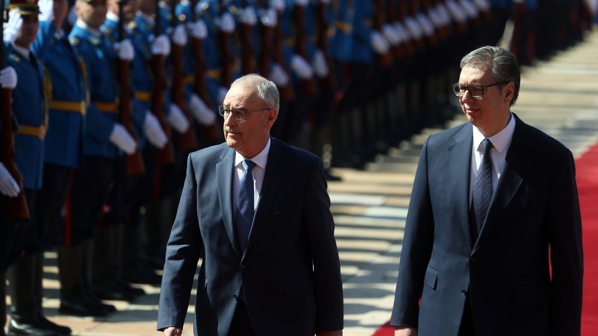 Poseta predsednika Švajcarske Konfederacije Gi Parmelana