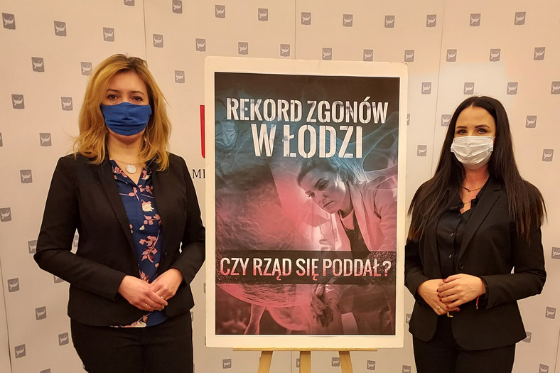 Radne z Łodzi wyliczają rekord zgonów w tym mieście
