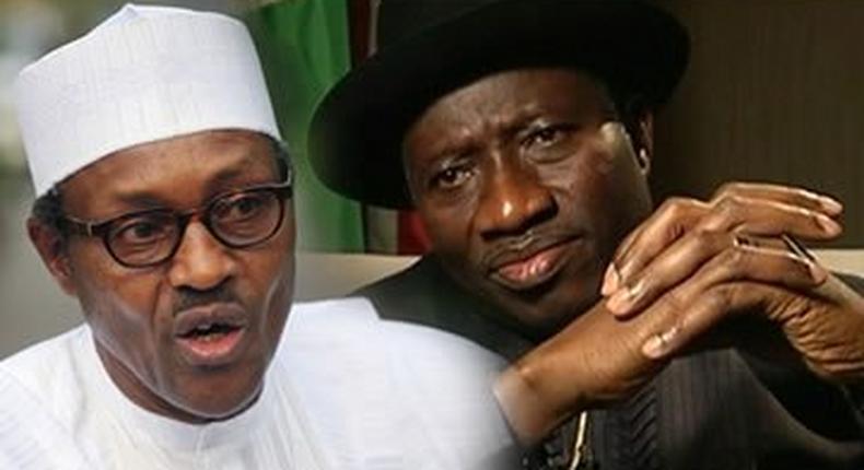 President Goodluck Jonathan and APC Presidential candidate, Muhammadu Buhari