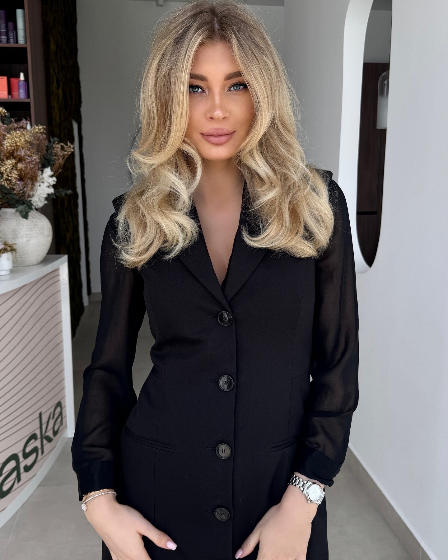 Modelka Sylvia Šulíková. 