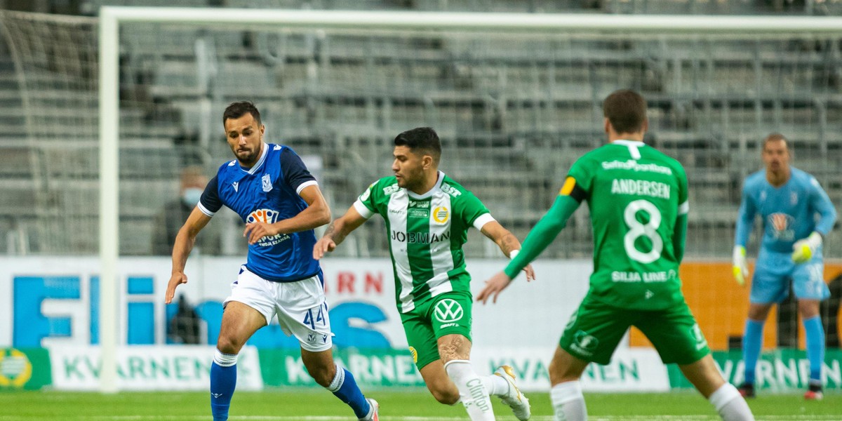 Liga Europy. Hammarby IF – Lech 0:3