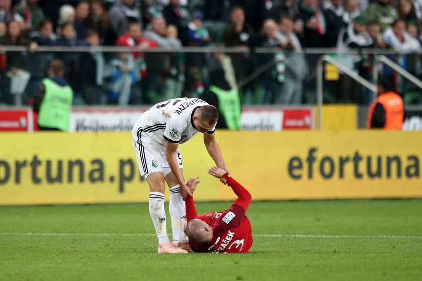 Pilka nozna. Ekstraklasa. Pogon Szczecin - Legia Warszawa. 09.11.2018