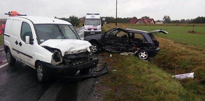 Tragedia na drodze. Kierowca reanimowany prawie godzinę