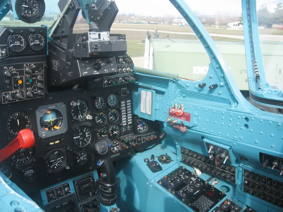 Pilotska kabina u "Orlu"