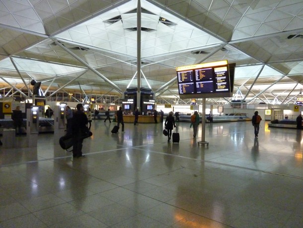 Nowy terminal lotniska Stansted, Londyn