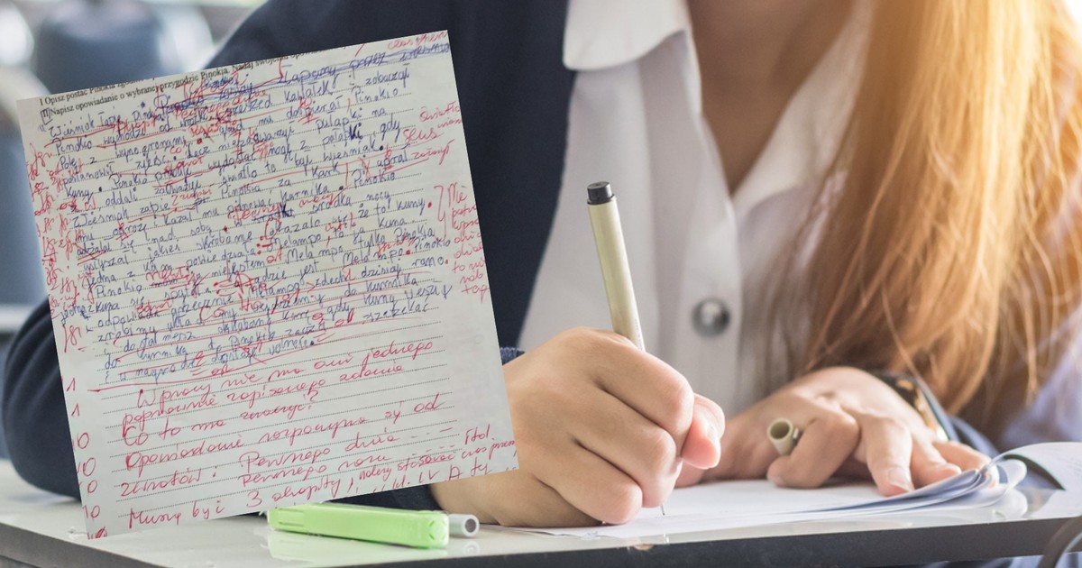 Do sieci trafił sprawdzian ucznia z dysleksją. "Nienawidzę szkoły