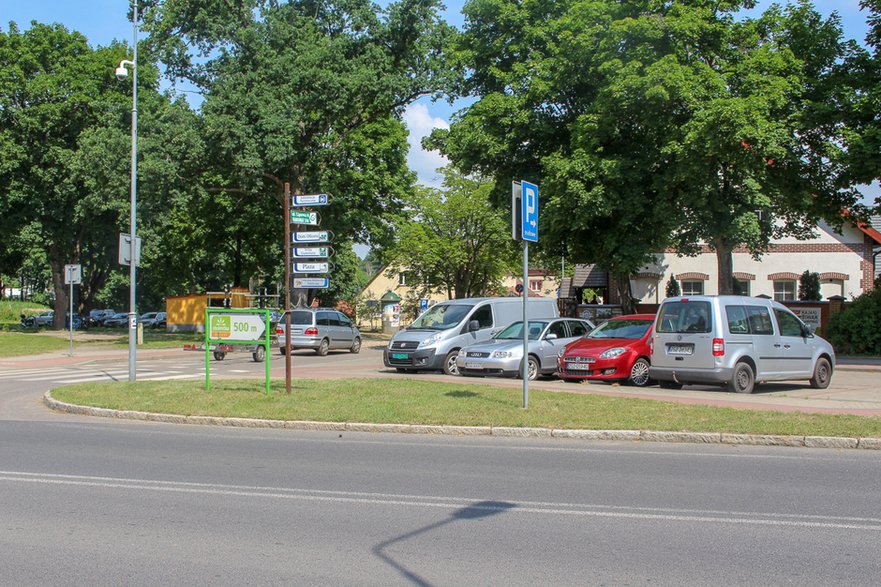 To tutaj wcześniej stał pomnik z pepeszą