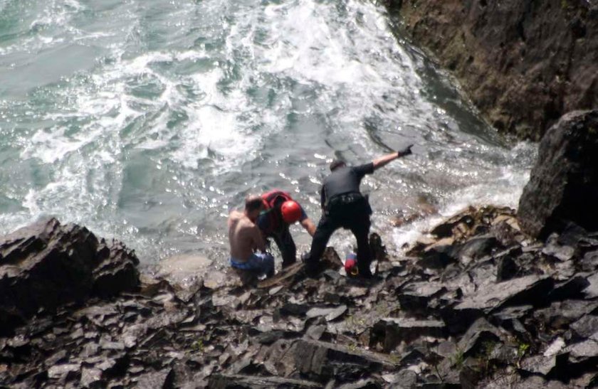 Gość spad z wodospadu niagara i przeżył