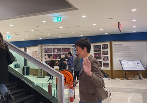 Mina Vrbaški na koncertu Marije Šerifović