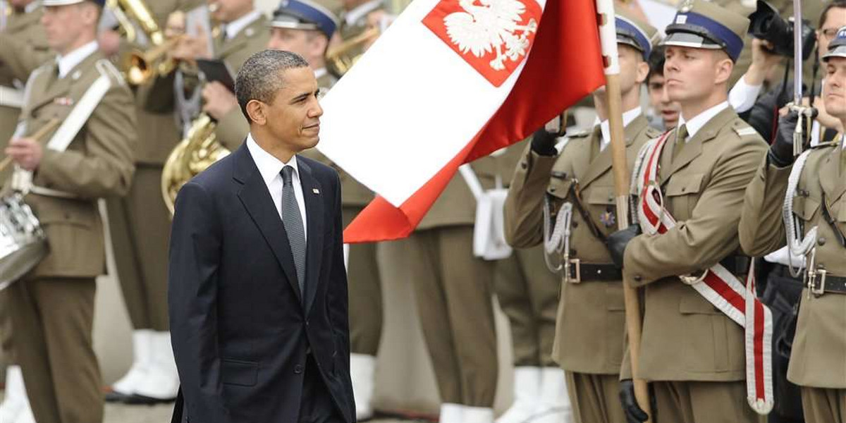 Obama w Polsce był bezbronny