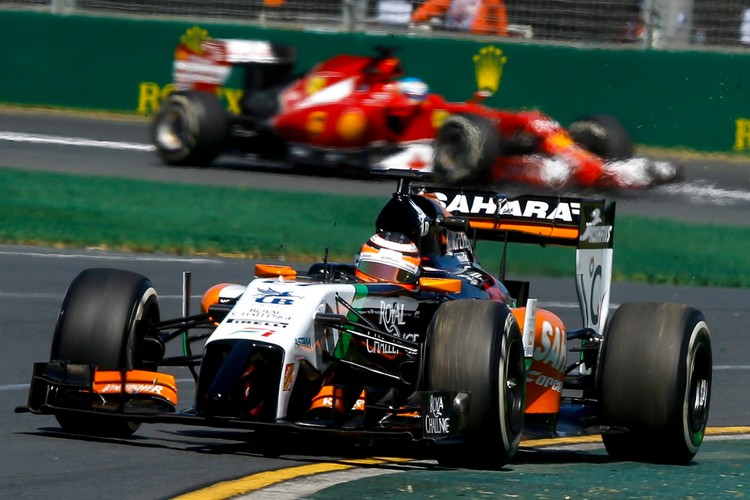 10. Nico Hulkenberg (Force India Mercedes) 1.31,054 (33)