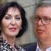 Jasmina Paunović i Aleksandar Vučić 