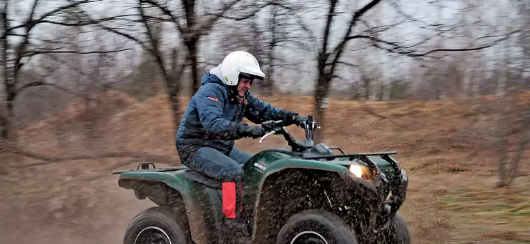 Yamaha Grizzly 550 STD: Grizzly atakuje