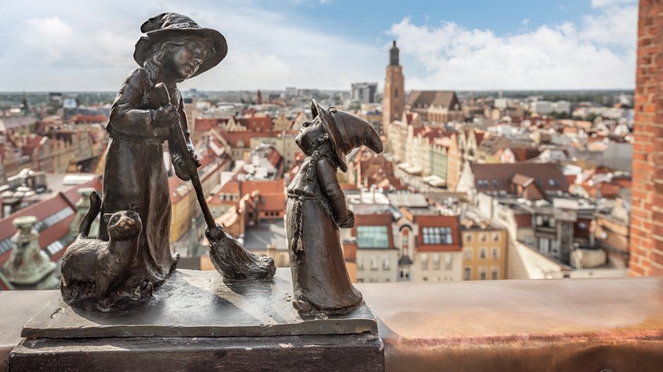 Czarownice Tekla i Martynka, punkt widokowy Katedry św. Marii Magdaleny