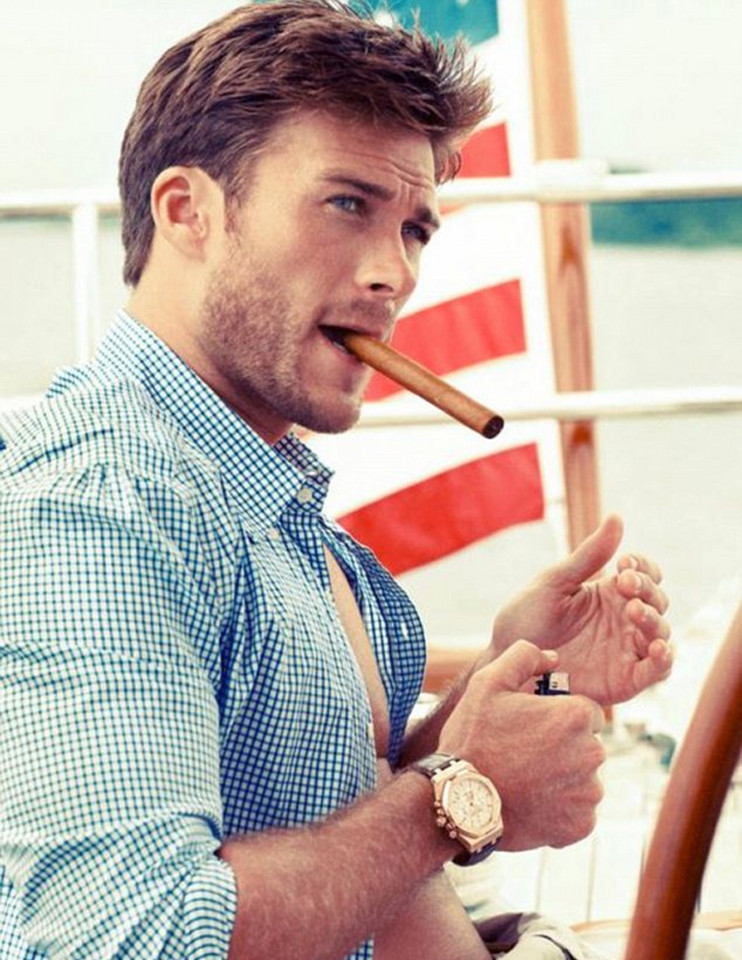 Scott Eastwood jako model