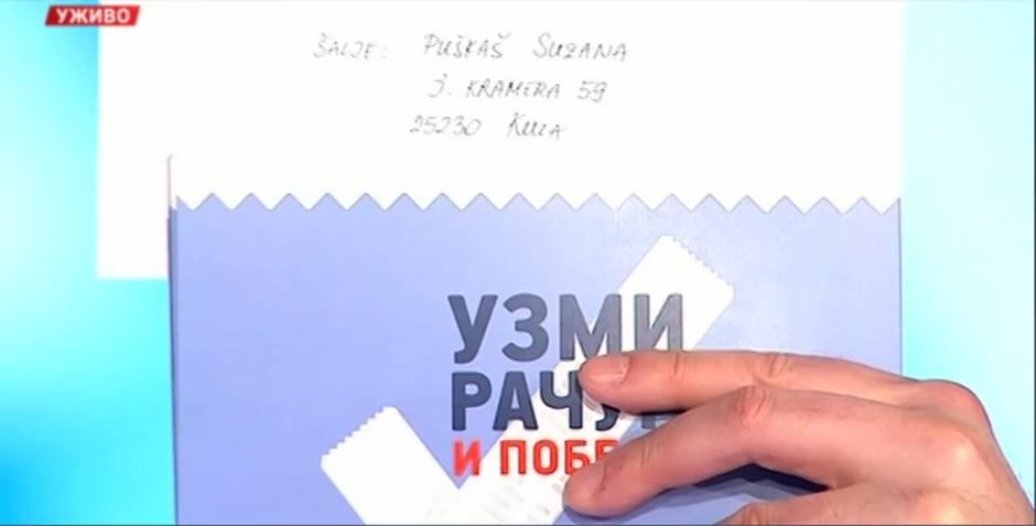 Suzana kaže da ne učestvuje često u nagradnim igrama