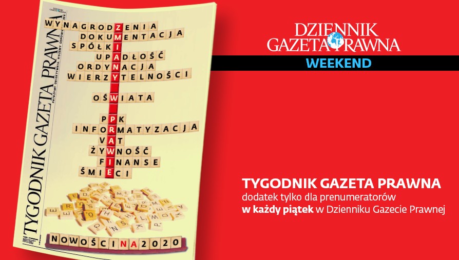 Tygodnik Gazety Prawnej 3 stycznia 2020