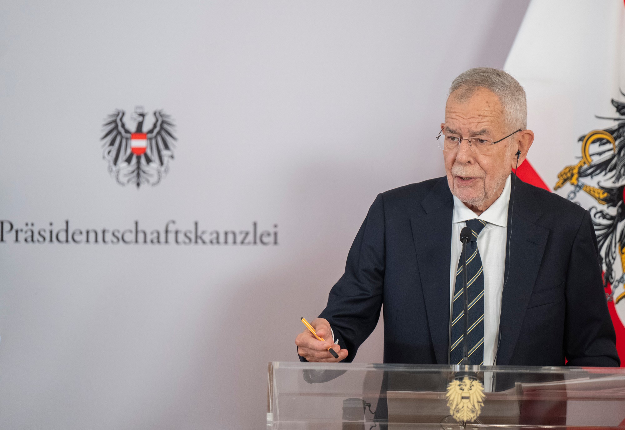 Rakúsky spolkový prezident Alexander Van der Bellen.