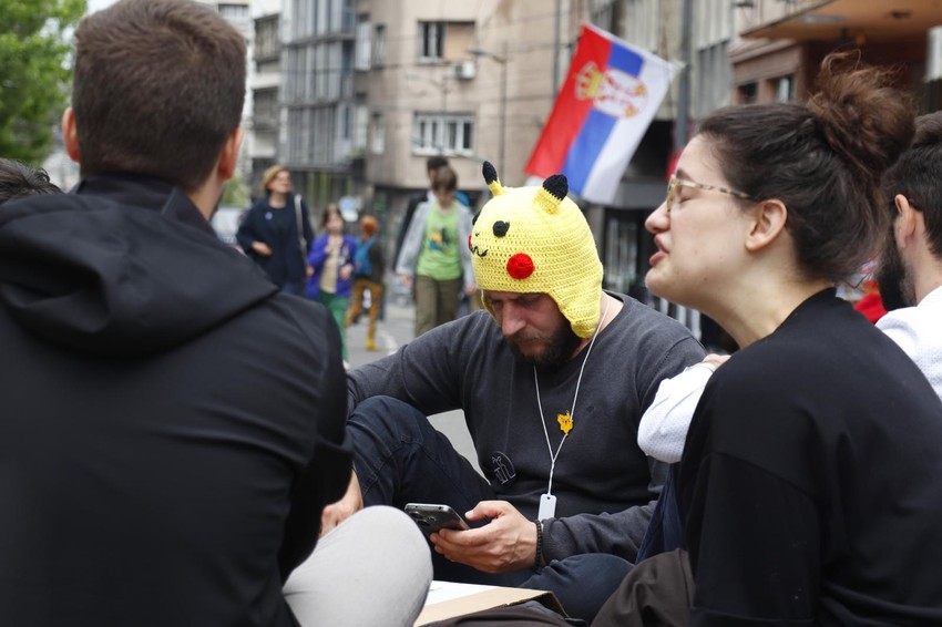 rts studenti blokada takovska ulica