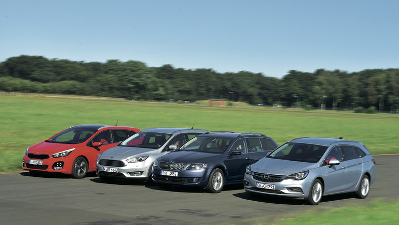 Ford Focus kontra Kia cee'd, Opel Astra i Skoda Octavia