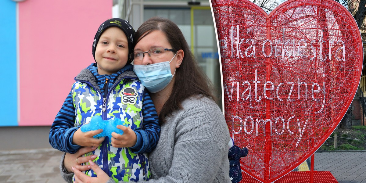 Mikołaj był na granicy życia i śmierci. Tegoroczny finał WOŚP jest dla takich dzieci jak tan uratowany w ICZMP w Łodzi chłopiec.