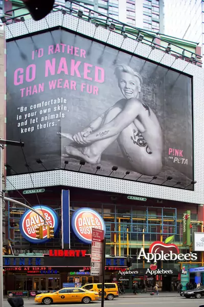 Billboard na Time Square w Nowym Jorku