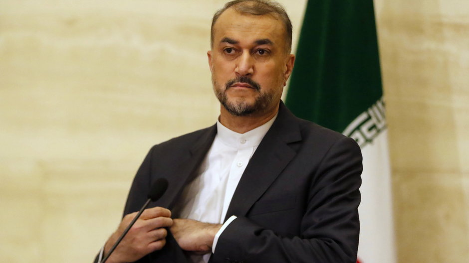 Minister spraw zagranicznych Iranu Hosein Amir Abdollahian