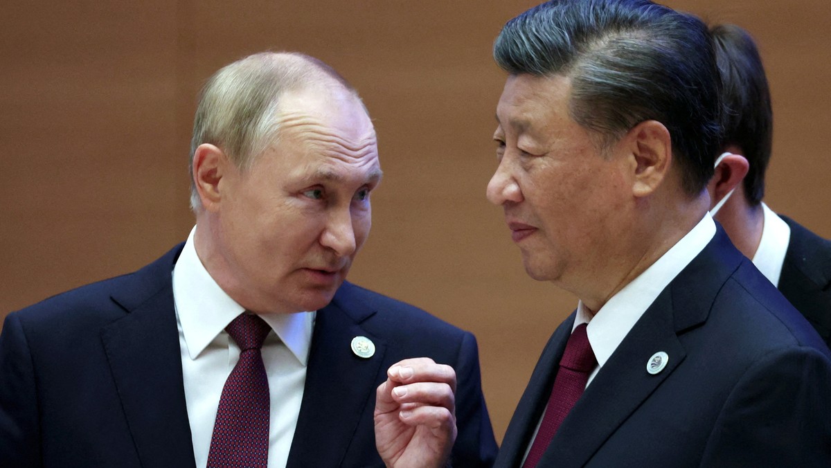 Władimir Putin i Xi Jinping