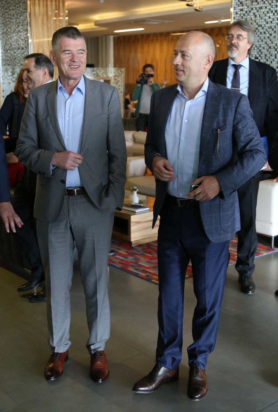 Petar Matijević (levo)