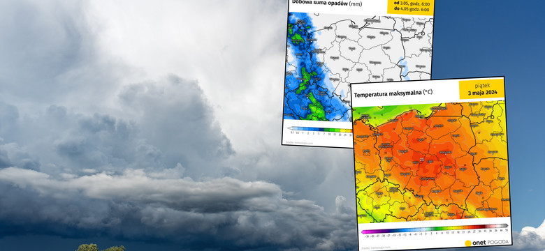 Burze i ulewy zaczynają skradać się do Polski. Dziś nie wszędzie będzie słonecznie