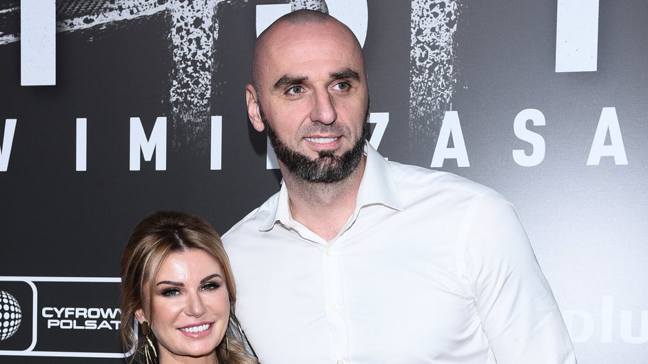 Marcin Gortat z partnerką Żanetą Stanisławską