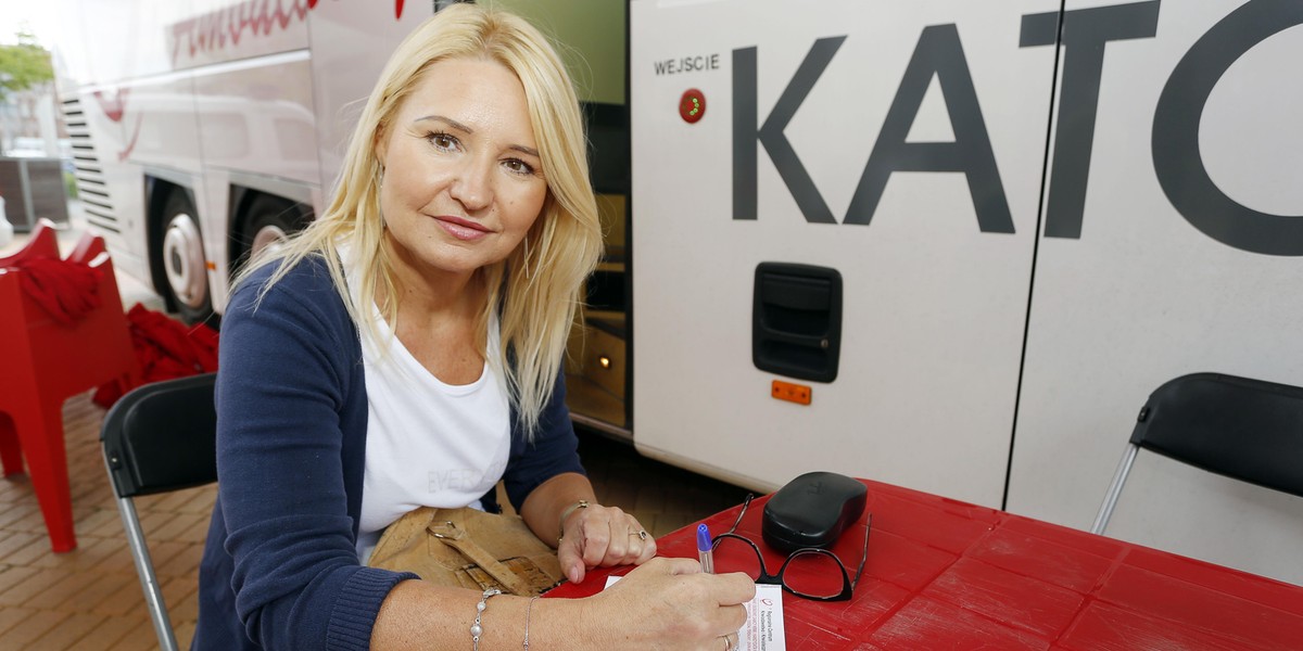 Elżbieta Janysek (51 l.) z Toszka została krwiodawcą trzy miesiące temu. I dołączyła do naszej akcji  w Katowicach.